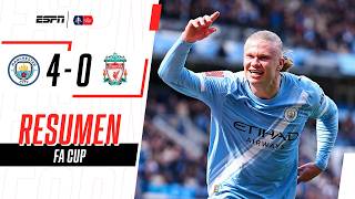 ESPN Fans: NO HAALAND NO PARTY: HAT-TRICK DEL NORUEGO Y DESTRUCCIÓN TOTAL | Man. City 4-0 Liverpool | RESUMEN