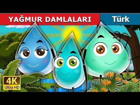 Yağmur damlaları | The Raindrops Story in Turkish | @TurkiyaFairyTales