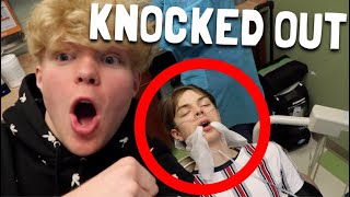 My Little Brother Gets His Wisdom Teeth REMOVED!