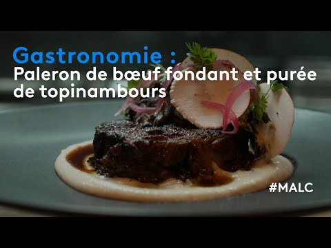 Gastronomie : paleron de bœuf fondant et purée de topinambours