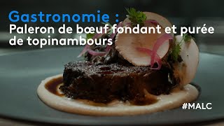 Gastronomie : paleron de bœuf fondant et purée de topinambours
