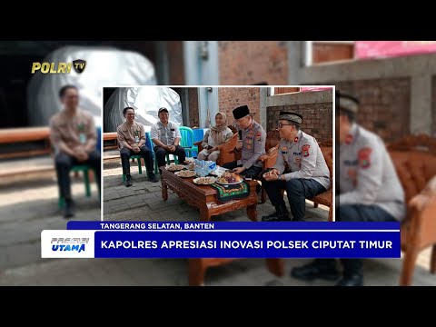 POLRES TANGERANG SELATAN GELAR JUMAT CURHAT DI KELURAHAN RENGAS