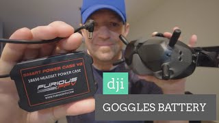 Furious FPV power supply solution for dji goggles