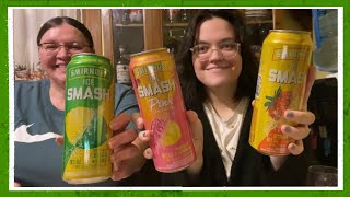 Smirnoff Ice Smash Lemon Lime, Pink & Strawberry Lemonade Taste Test / Alcohol Review!