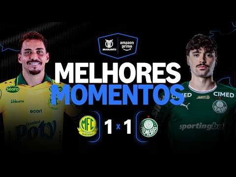 Gols e melhores lances de Mirassol x Palmeiras