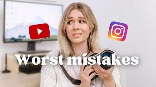 DON'T Make these Mistakes as a Small Content Creator
