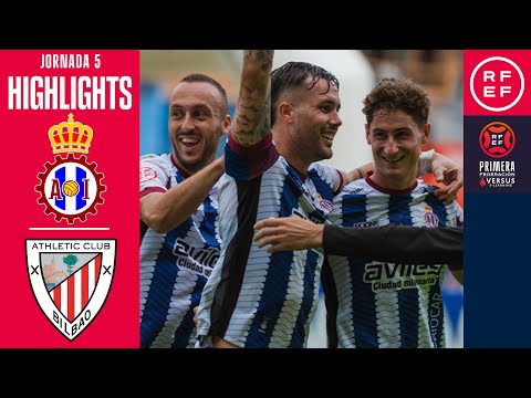 Resumen #PrimeraFederación | Real Avilés Ind 3-2 Athletic Club B | Jornada 5 | Temporada 2025/26