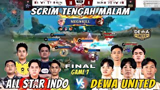 Download lagu Exciting Match!! ALL STAR INDO vs DEWA UNITED | GAME 7 | MIDNIGHT SCRIM - Mobile Legends mp3 Download lagu Exciting Match!! ALL STAR INDO vs DEWA UNITED | GAME 7 | MIDNIGHT SCRIM - Mobile Legends mp3