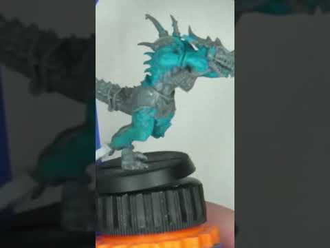 🎨 Anfängerin 🎨 Paint Lizardmen-Team aus Blood Bowl