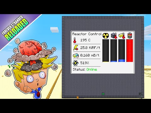 25.000 RF/Tick dank MEGA REAKTOR! - Minecraft Modpack Forever Stranded #54