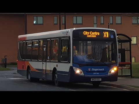 THRILLING BEAST: Route 4 | NK09EGY/39726 - Stagecoach North East: MAN 14.240LF/ADL Enviro 200