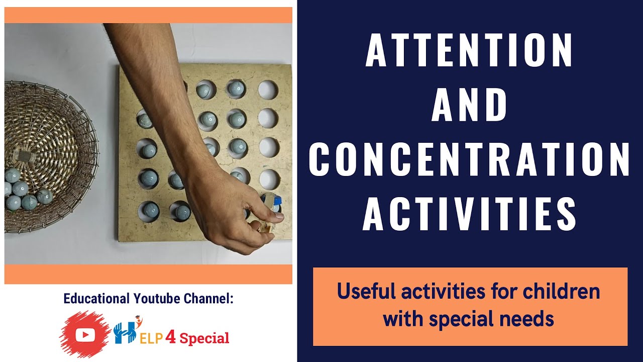 Attention and Concentration Activities for Autism | Help 4 Special