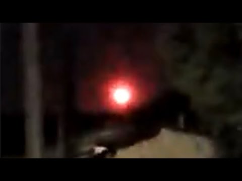 Bright Red Orb Hovering over Homes in La Pintana, Chile on March 29, 2020