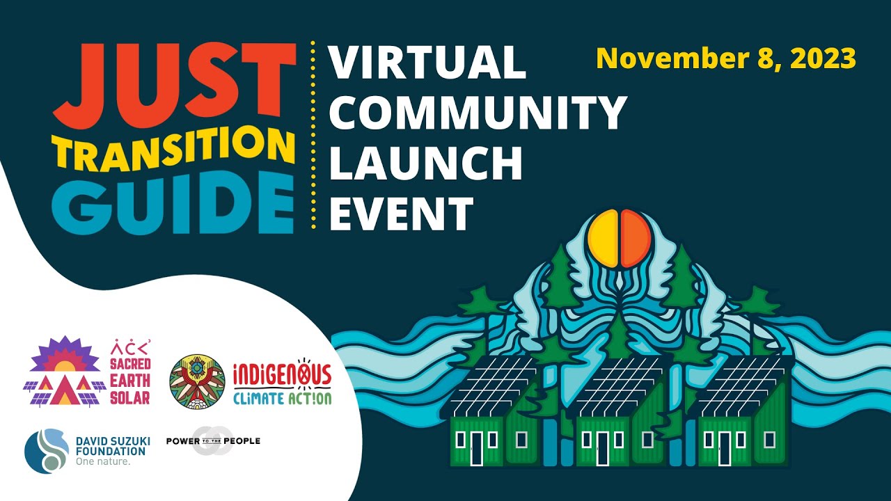 Just Transition Guide Virtual Community Launch