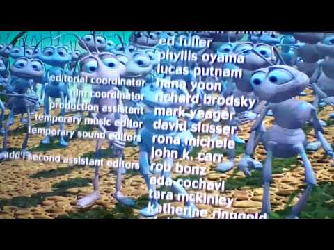 A Bug's Life Credits