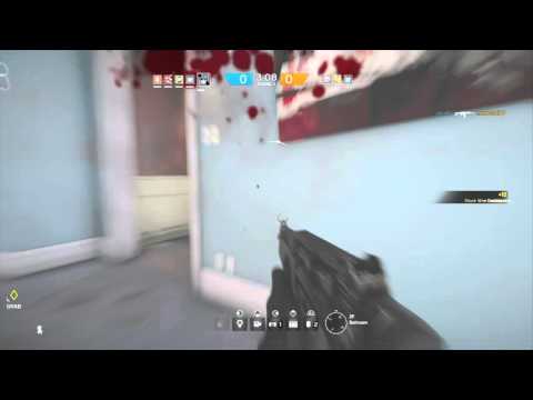 Flashbang spammer gets domed through a window On Rainbow Six