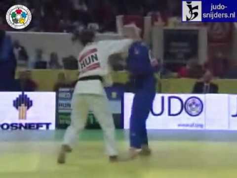 Judo 2009 Paris: Franssen (NED) - Karakas (HUN) [-57kg].