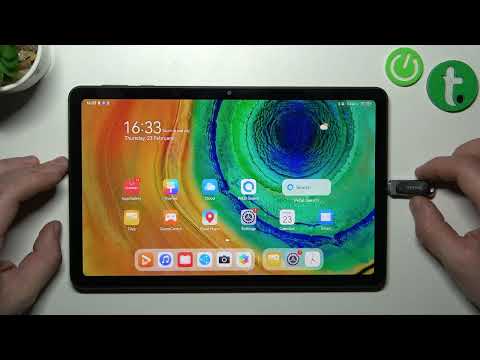 How to connect pendrive to Huawei MatePad SE / Connect USB drive to Huawei MatePad SE