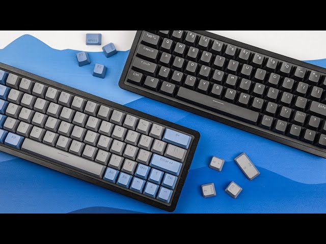 Mountain Everest 60 Tastiera da gioco meccanica Interruttore RGB Tattile 55 Layout USA video