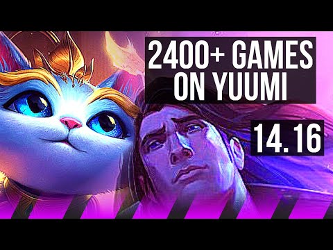 YUUMI & Lucian vs TARIC & Smolder (SUP) | 2/0/9, 2400+ games | EUW Master | 14.16