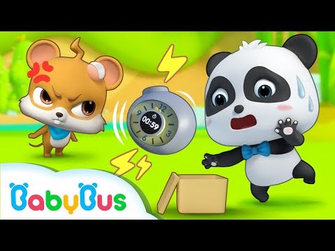 Watch out! A Ticking Bomb | Baby Panda's Magic Bow Tie | Magical Chinese Characters | BabyBus