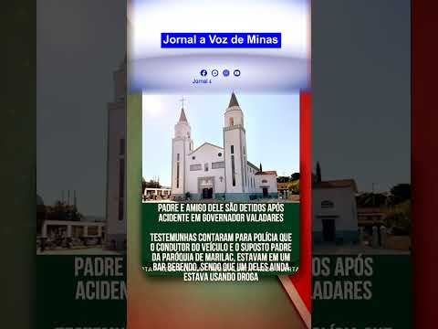 NOITE DE BEBIDA TERMINA EM ACIDENTE: HOMEM QUE SE APRESENTOU COMO PADRE DA PARÓQUIA DE MARILAC-MG