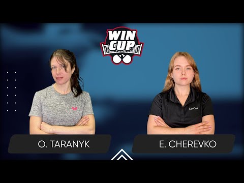 15:30 Olena Taranyk - Evelina Cherevko 20.06.2025 WINCUP Women Professional. TABLE 1