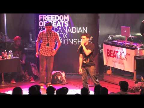 Peterpot vs Exzam - 2012 Canadian Beatbox Champs - Quarter Finals