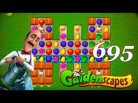 GardenScapes Level 695