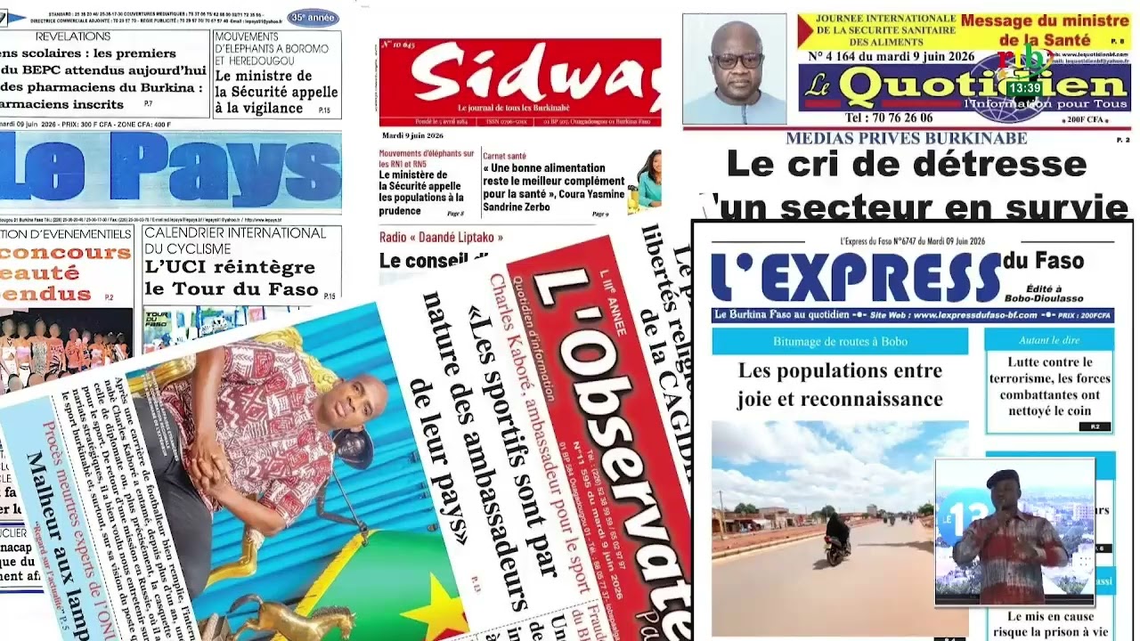 Revue de Presse du 09 juin 2026