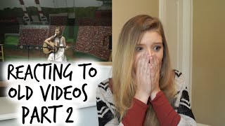 REACTING TO MY OLD VIDEOS #2 -Caroline Dare