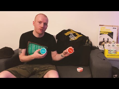 Nicotine Freak - Paz 'Ice Red' and 'Ice Blue' Nicotine Pouch Review
