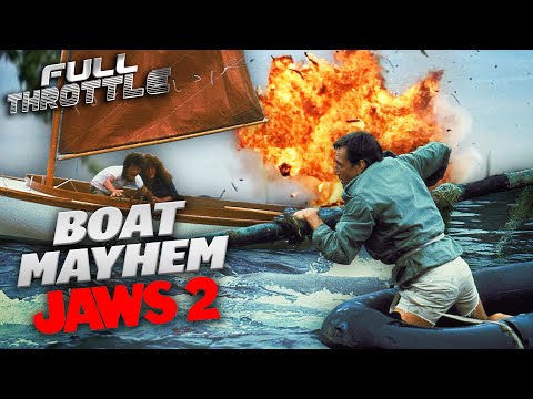 Every Insane Boat Scene in Jaws 2 (1978) | Full Throttle