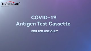 Testsealabs COVID-19 Antigen Test Cassette (Saliva)