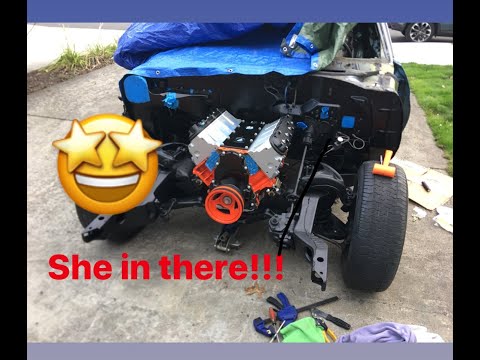 LOOK WHAT I DID TODAY! | 6.0 LSX 1971 Chevelle | Restoration | DIY | CPP Motor Mounts