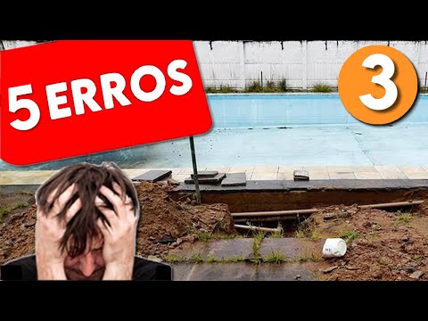 NÃO FAÇA SUA PISCINA SEM VER ESSE VÍDEO 5 ERROS GRAVES NA CONSTRUÇÃO