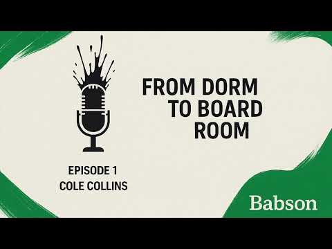 Cole Collins Making AI Accessible | Dorm Room to Boardroom Podcast Episode 1