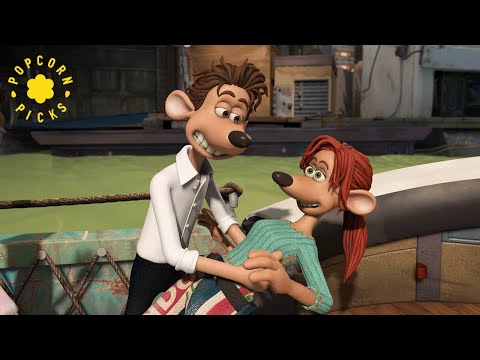 Heroic Rodent Saves The Sewer City (Hugh Jackman) | Flushed Away