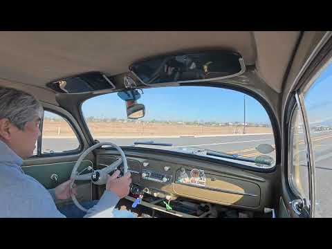 Driving log: 1958 VW Bug Driving with new bigger Gene Berg 28/80 Grooved Venturis