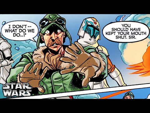 The Most COWARDLY and DUMB Republic Commander To Ever Serve (Wolffe Saved Him) - Star Wars