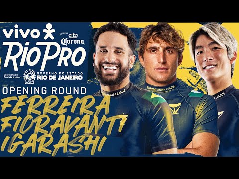 Italo Ferreira, Leonardo Fioravanti, Kanoa Igarashi | VIVO Rio Pro - Opening Round Heat Replay