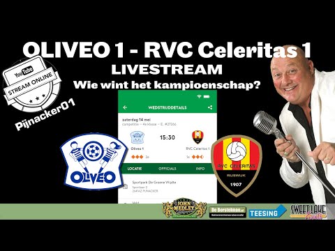 OLIVEO 1 - RVC Celeritas 1 - LIVESTREAM - Wie wint het kampioenschap?
