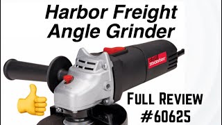 Harbor Freight 4 1/2 inch Angle Grinder Review by Drill Master 60625 Bundys Garage