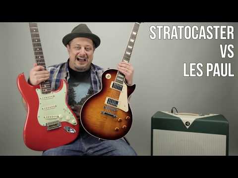 Les Paul vs Stratocaster - Which Guitar Do You lIke More? Marty's Thursday Gear