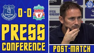 "It Was A Red Card" | Everton 0-0 Liverpool | Merseyside Derby | Frank Lampard Press Conference