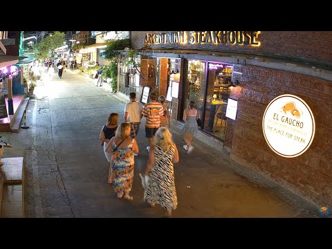 🔴 Live Camera Stream | El Gaucho | Fisherman's Village | Bophut | Koh Samui | Thailand | 2160p 4K
