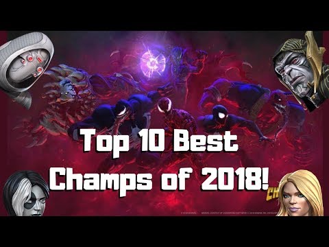 Top 10 Best Champs Released In 2018! - Marvel Contest of Champions