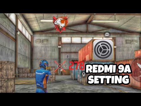 👽 Xiamo REDMI 9A SETTING ⚙️ (HUD+DPI+SENSITIVITY)  Free Fire Highlights