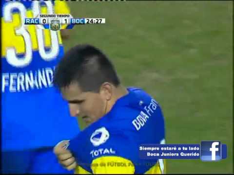 GOLAZO De Lucas Viatri Racing Club 0-1 Boca Juniors Clausura 2012