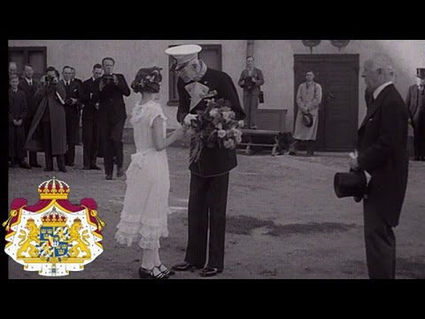 Gustaf V på statsbesök i Finland 1936